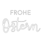 Mobile Preview: Sticker Frohe Ostern
