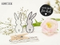 Preview: ITH Mini "Hase" Stickdatei