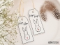 Mobile Preview: Stickdatei ITH Label Frohe Ostern