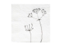 Mobile Preview: Papierservietten "Flower heart" 16,5 x 16,5 cm