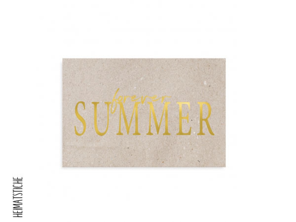 Postkarte "summer"