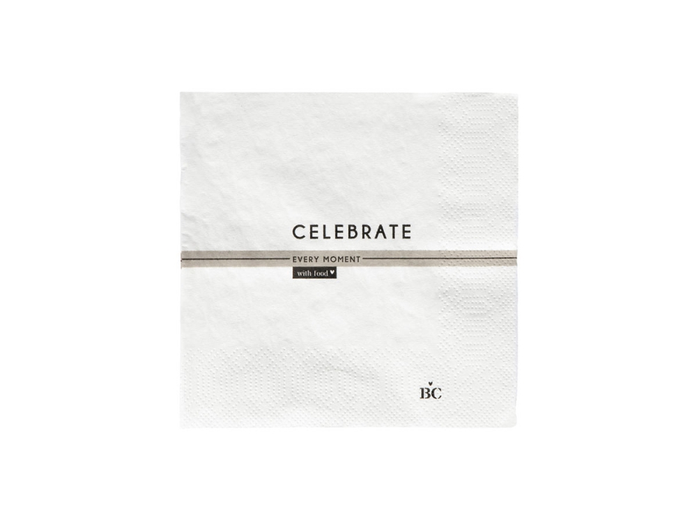Papierservietten "Celebrate" 12,5 x 12,5 cm