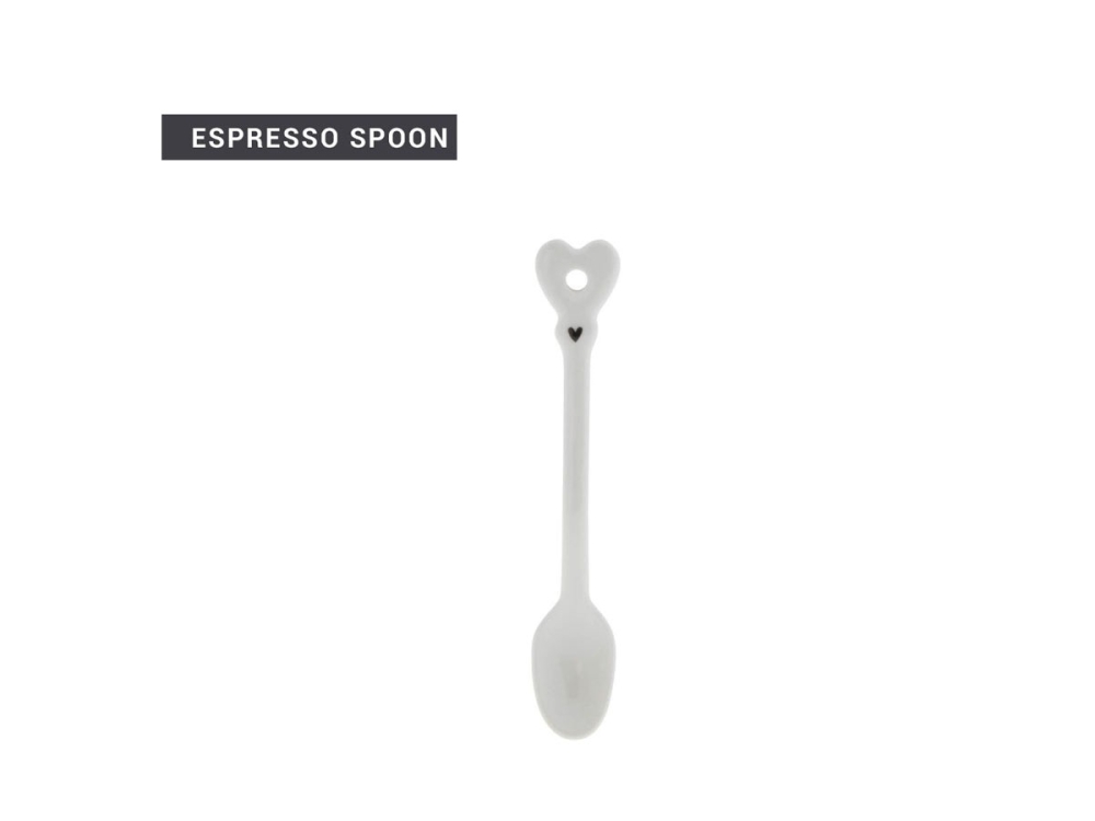 Espresso Löffel 10 cm "weiss"