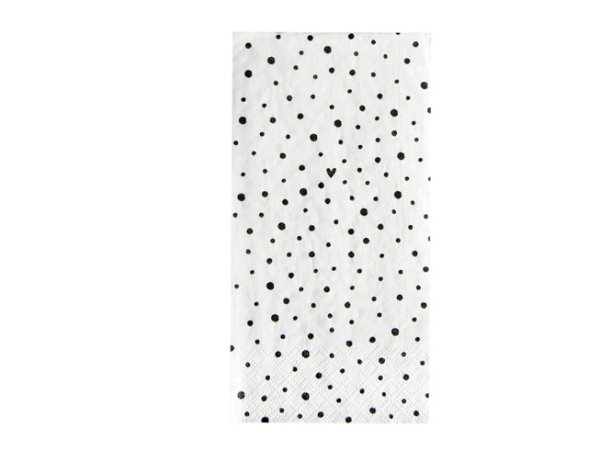 Papierservietten "Dots Hello You" 10 x 20 cm