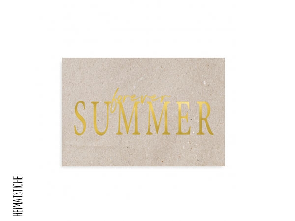 Postkarte "summer"
